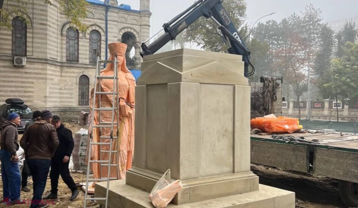 Statuia Reginei Maria din scuarul Liceului „Gheorghe Asachi” va fi INAUGURATĂ pe 27 martie, atunci când marcăm împlinirea a 107 ani de la Unirea Basarabiei cu România