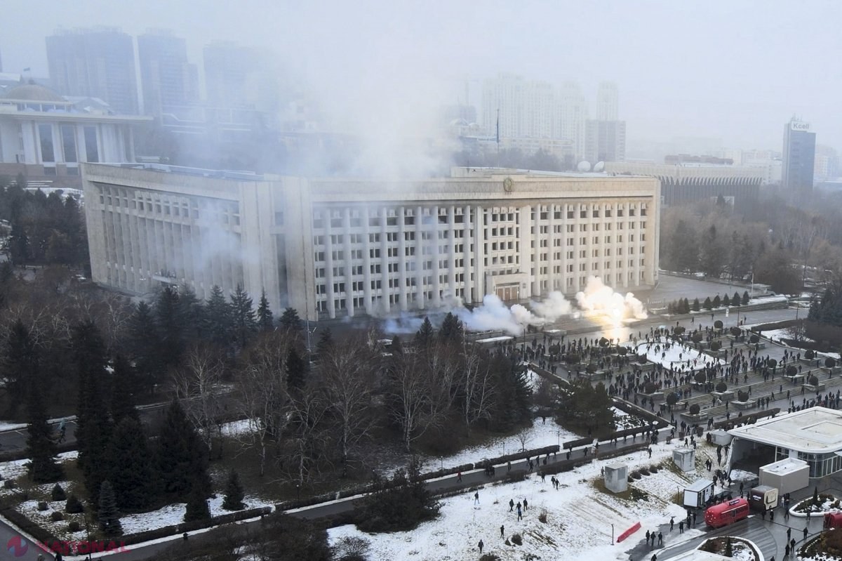 Criza din Kazahstan capătă PROPORȚII. Zeci de protestatari au fost UCIȘI, iar alianţă militară condusă de Rusia trimite trupe în Kazahstan
