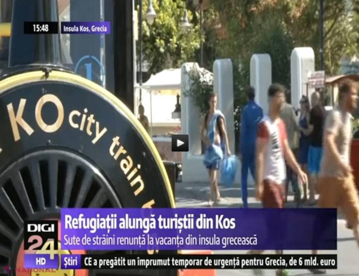 Vacanțe COMPROMISE în Grecia. Mii de turiști FUG de pe o insulă grecească