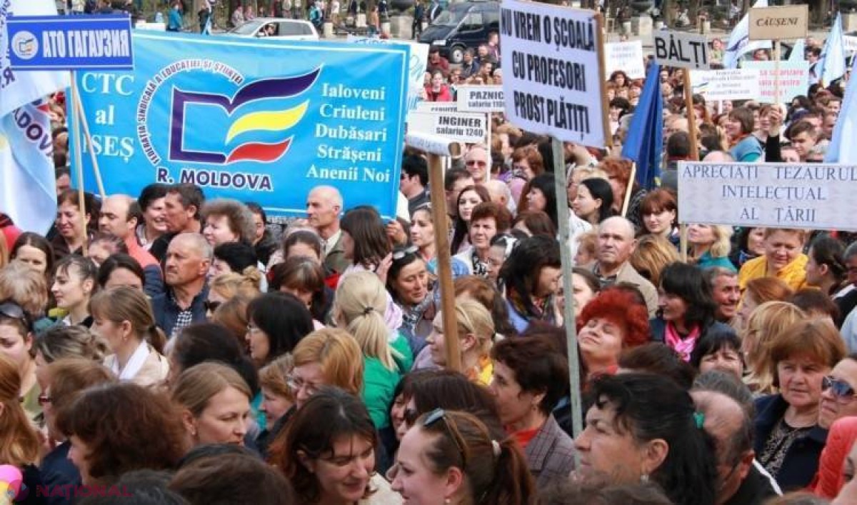 De ce nu au mai organzat profesorii din R. Moldova GREVA GENERALĂ anunțată pentru finele lunii aprilie