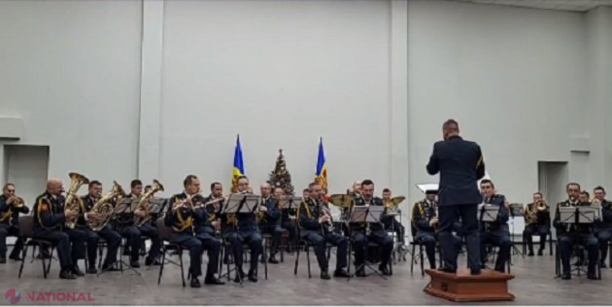 VIDEO // Orchestra PREZIDENȚIALĂ de la Chișinău și cele mai frumoase câtece de iarnă din repertoriul internațional 