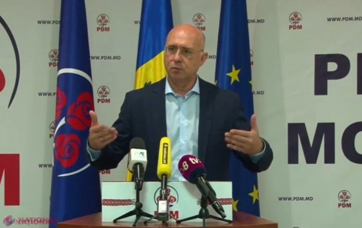 Pavel Filip: „PD revine şi e gata să joace din nou rolul IMPORTANT pe care l-a avut tot timpul în politica din R. Moldova”
