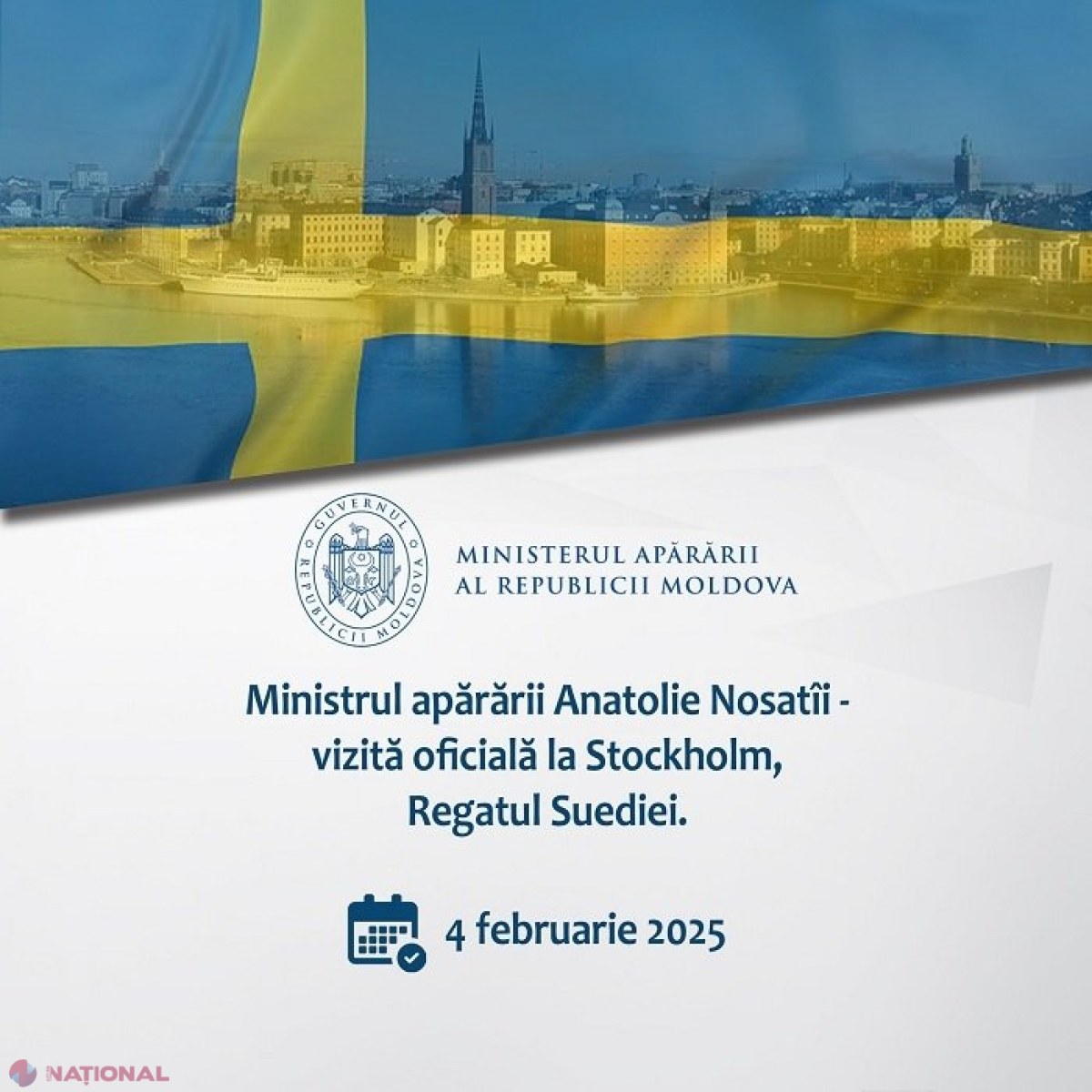 Ministrul Apărării, vizită oficială în Suedia, la invitația omologului de la Stockholm: Securitatea regională și relațiile de cooperare bilaterală în domeniul apărării, pe agenda de discuții