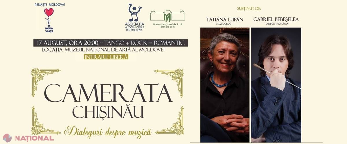 Dialogul „Tango + Rock = Romantic”, astăzi în capitală