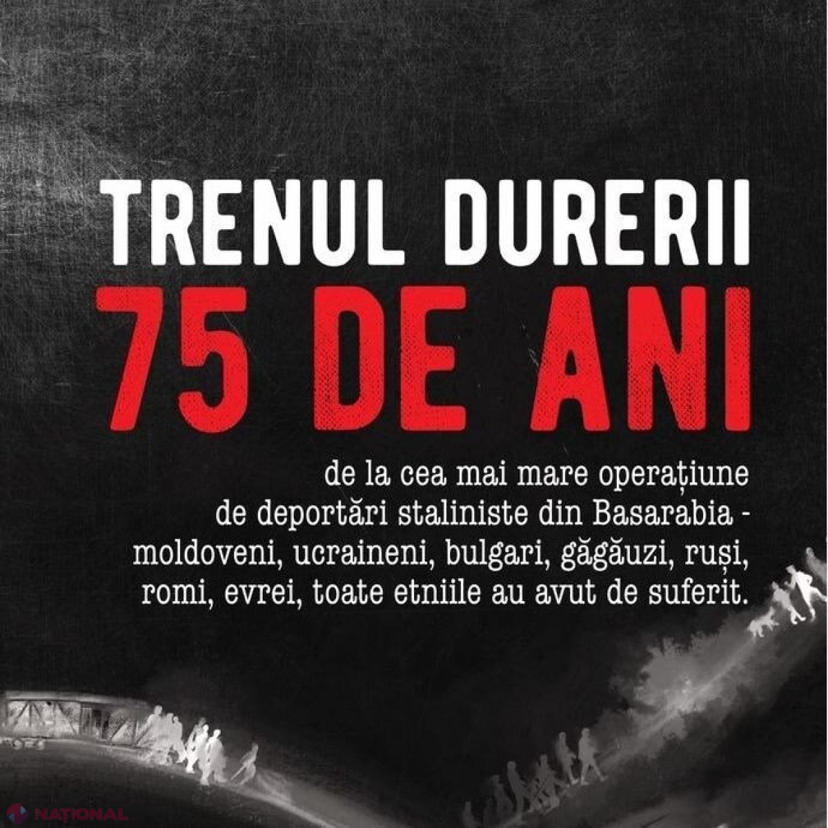 Victimele celui de-al doilea val al DEPORTĂRILOR staliniste vor fi COMEMORATE în toată R. Moldova. Autoritățile organizează mai multe acțiuni pentru a comemora 75 de ani de la cea mai de amploare operațiune de deportări