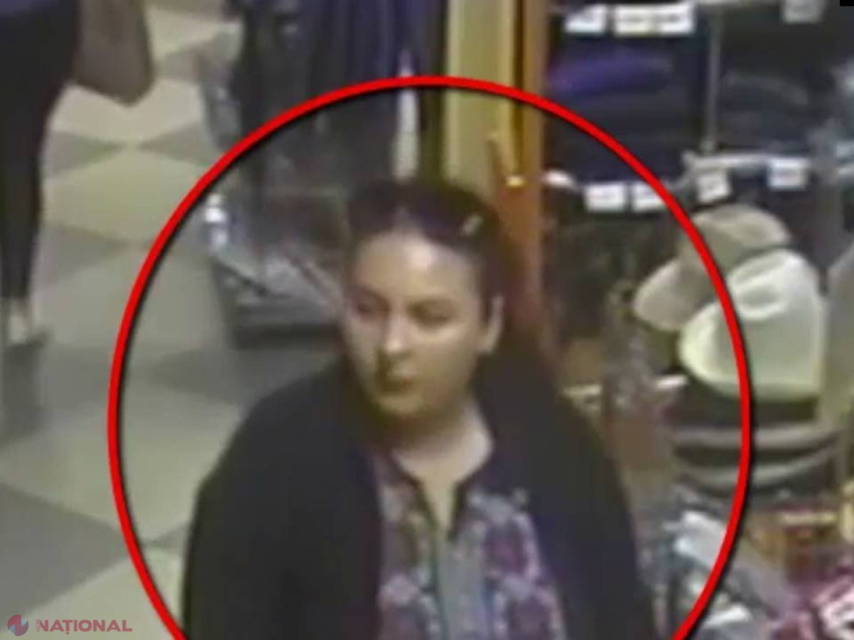 VIDEO // Femeia din imagini este CĂUTATĂ de Poliție: A ieșit cu haine noi dintr-un magazin din Chișinău, FĂRĂ să le achite