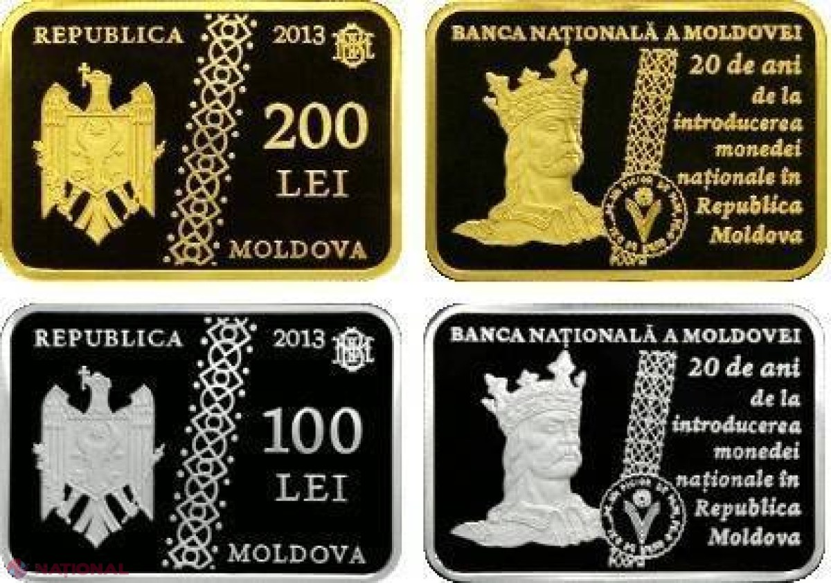 MONEDELE lansate la 20 de ani de la apariția leului, scoase la VÂNZARE! Vezi ce prețuri au
