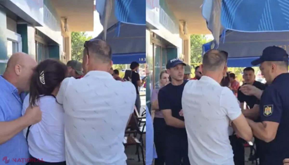 VIDEO // Oamenii lui Șor, ALUNGAȚI din Peresecina. „Afară, șoriștilor! Afară din Peresecina”. Provocatorii fugarului au fost documentați pentru huliganism, nesubordonare și ultragierea polițiștilor​