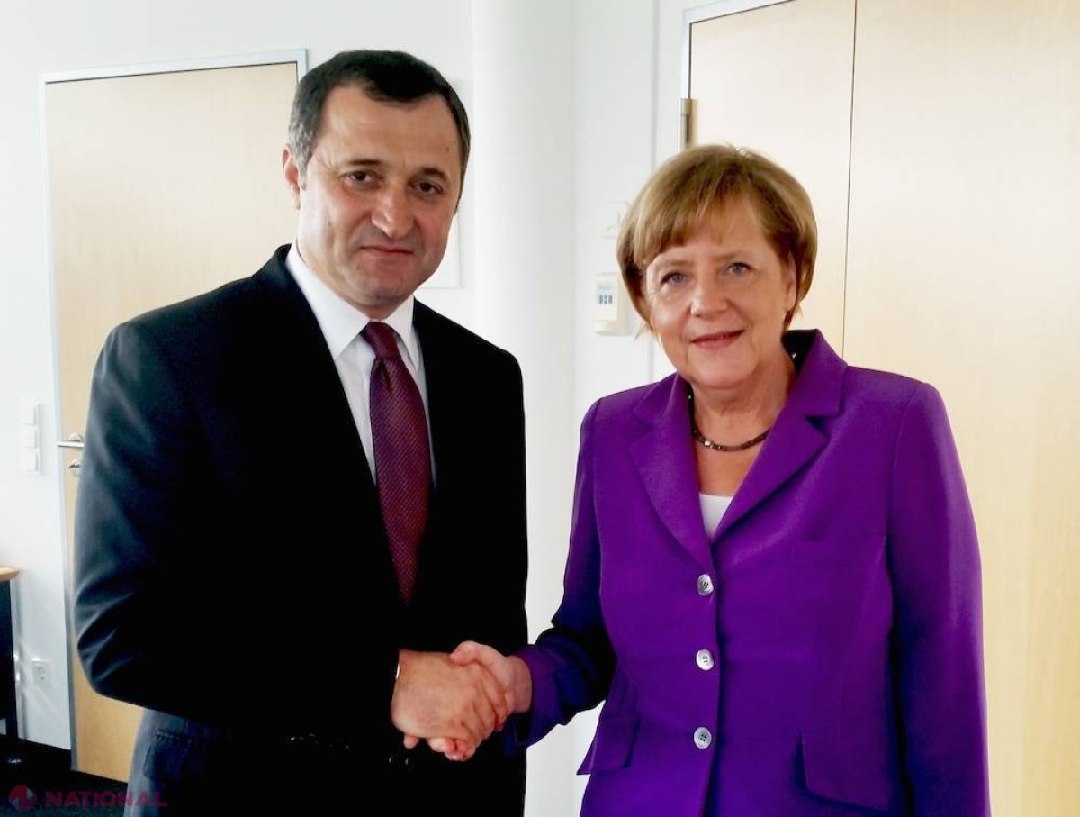 MESAJUL lui Vlad Filat pentru Angela Merkel
