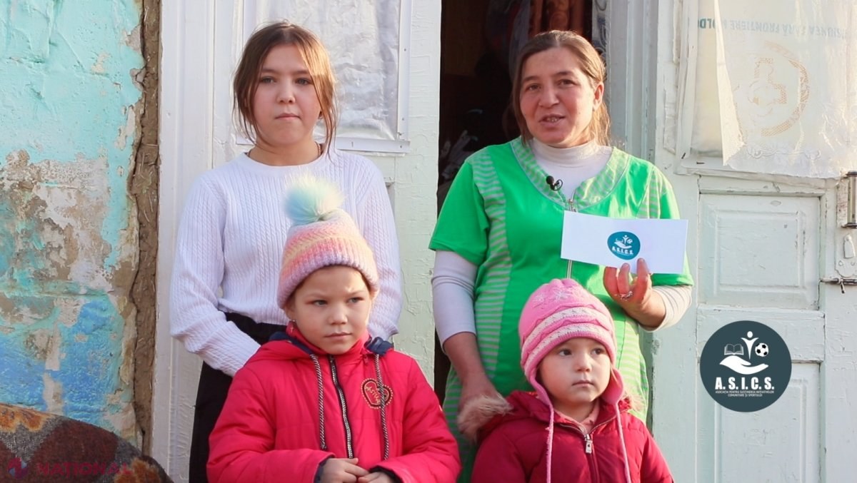 VIDEO, FOTO // Campania A.S.I.C.S „Ajutați-ne să ajutăm”, alături de o MAMĂ care crește singură ȘAPTE copii. Istoria EMOȚIONANTĂ a acestei familii
