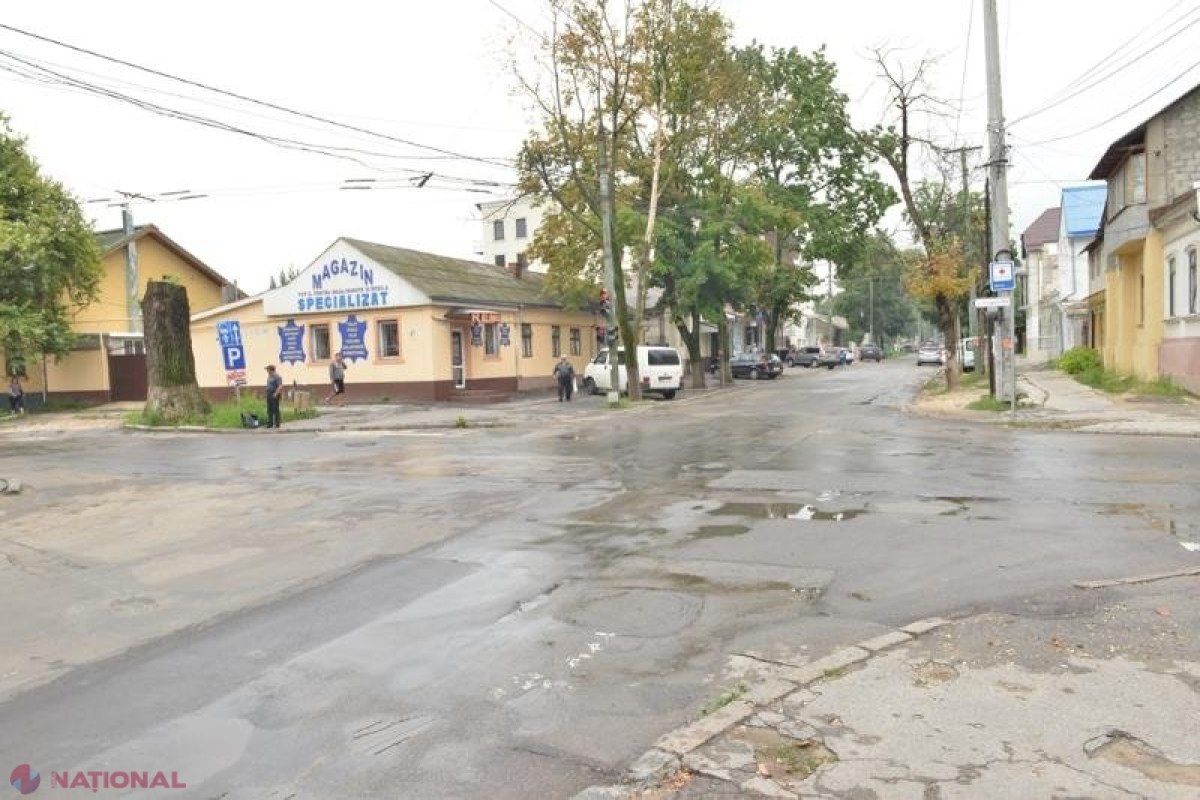 Strada 31 august 1989 din centrul Chișinăului, ÎNCHISĂ circulației pentru o LUNĂ: Intră în reparație, alături de alte două străzi