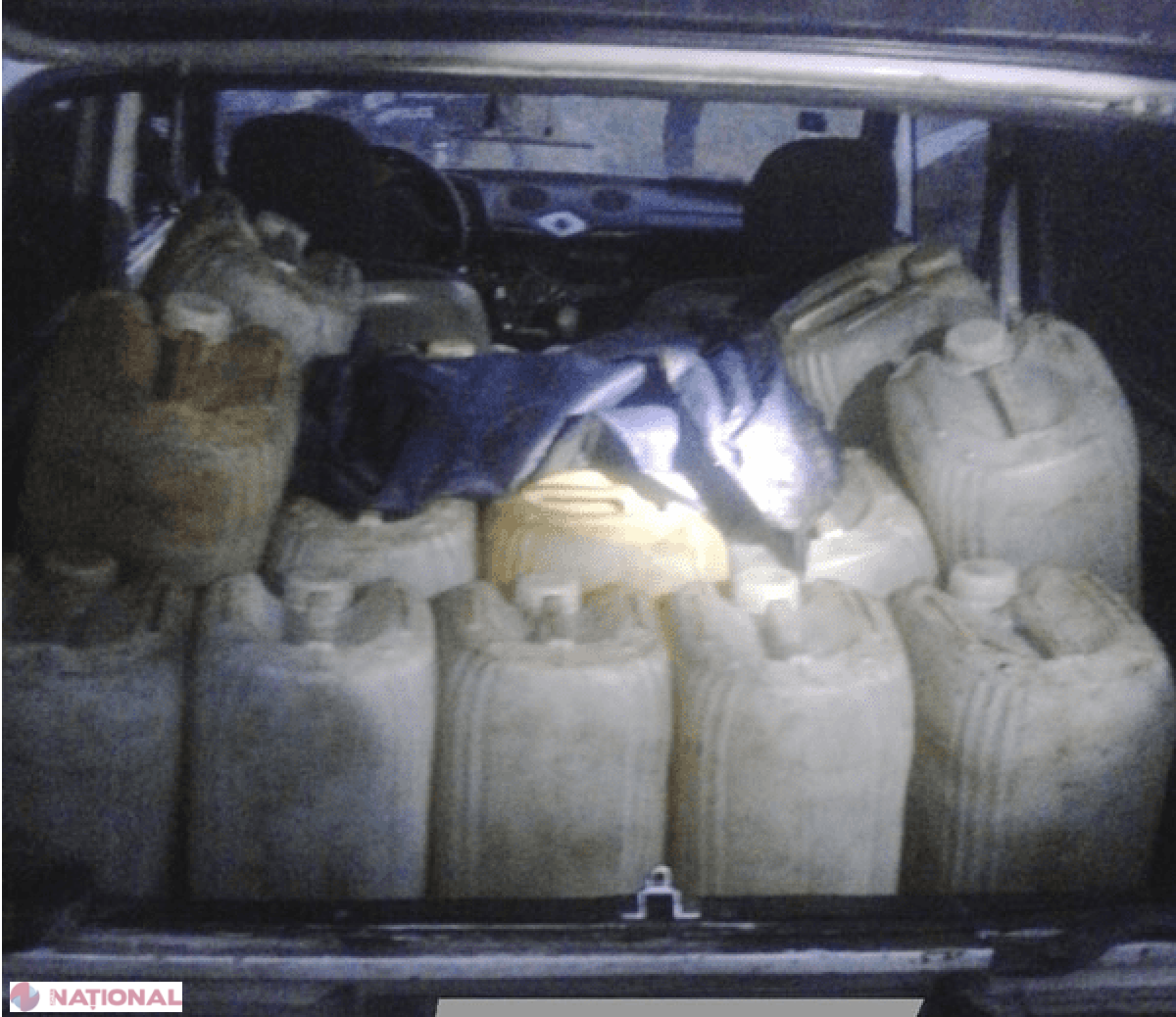 Contrabandă cu aproape 800 de litri de motorină în sudul R. Moldova