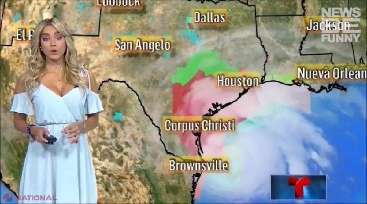 VIDEO // Când a văzut ce a apărut pe ecran, tânăra care prezenta rubrica METEO în direct a ÎNLEMNIT. Clipul s-a viralizat, iar cel care a comis gafa a fost, probabil, sancţionat. „Ne cerem scuze!” 