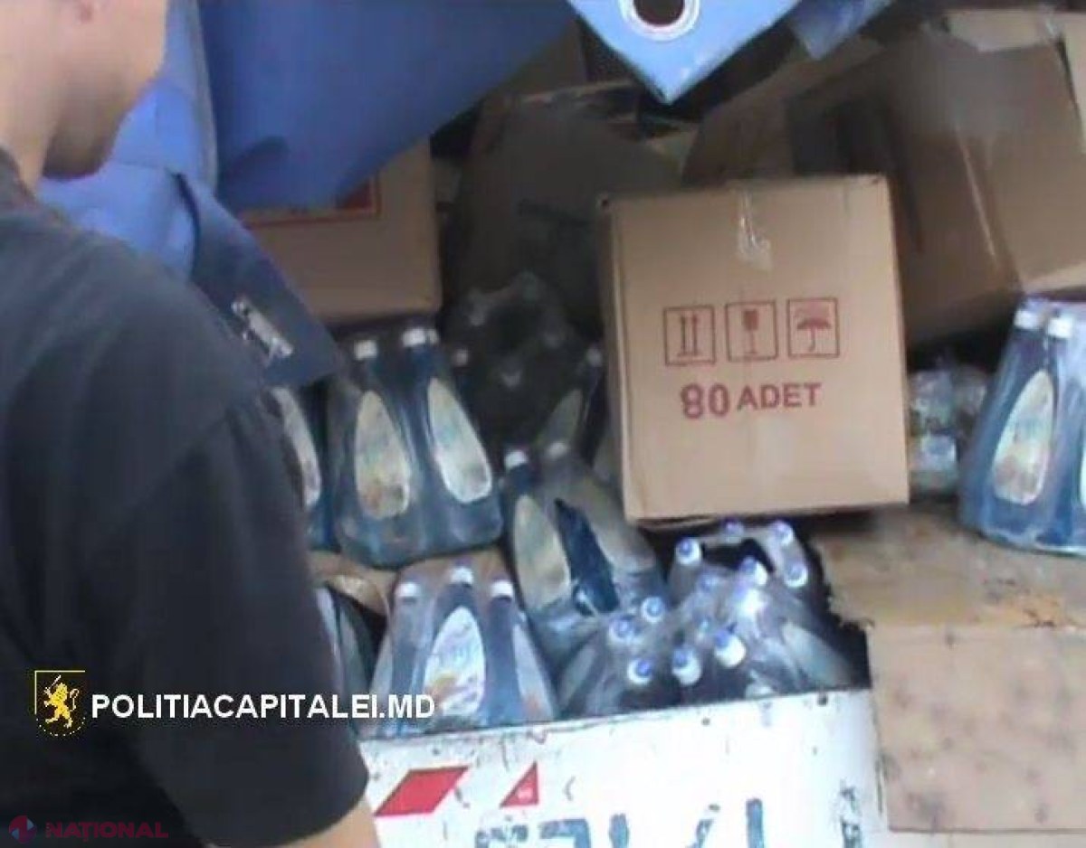Transporta ilegal marfă de 80 000 de lei