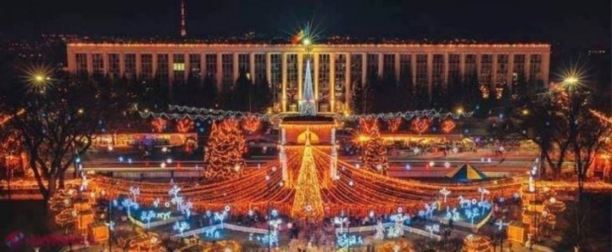 PROGRAM // „Lumea copiilor”, „Christmas Village” și „Feerie de Revelion”: Șeful statului, premierul și primarul Chișinăului vor ieși împreună pe scena din PMAN pentru a felicita cetățenii
