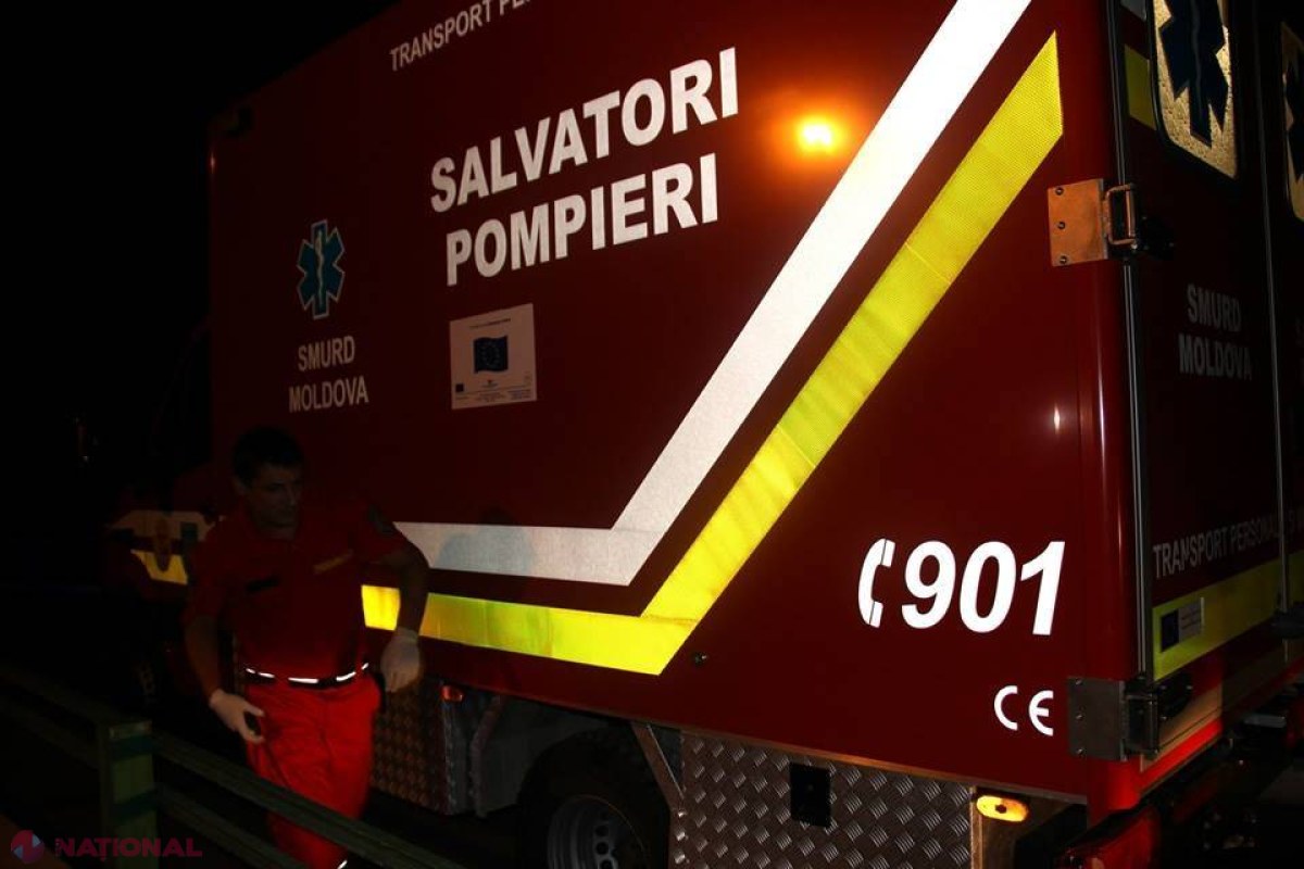 Doi bărbați au ajuns în stare GRAVĂ la spital, după ce o casă a fost cuprinsă de flăcări