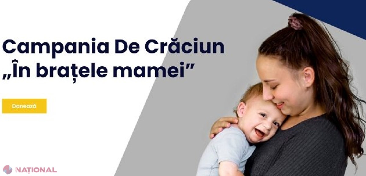 Diaconia lansează Campania de Crăciun în susținerea mamelor și copiilor aflați în impas: Cum și unde vă puteți implica