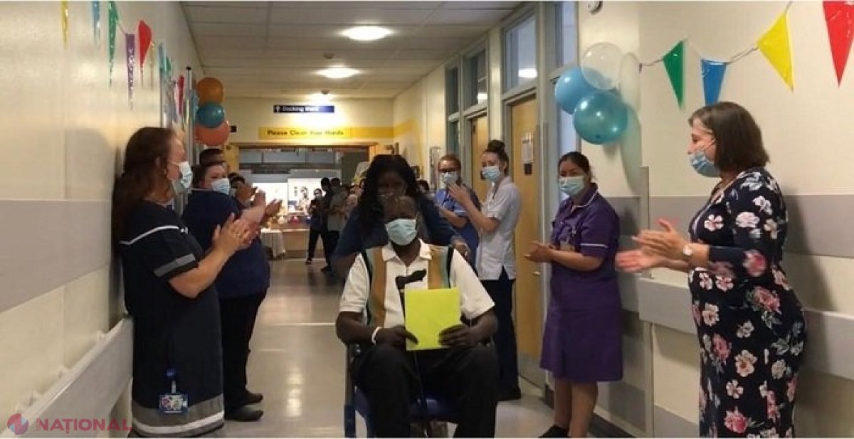 FOTO, VIDEO // Un american a fost externat după ce a stat 203 zile în spital din cauza COVID-19, iar familia a fost chemată de trei ori să-și ia ADIO de la el: Petrecut cu aplauze de către medici