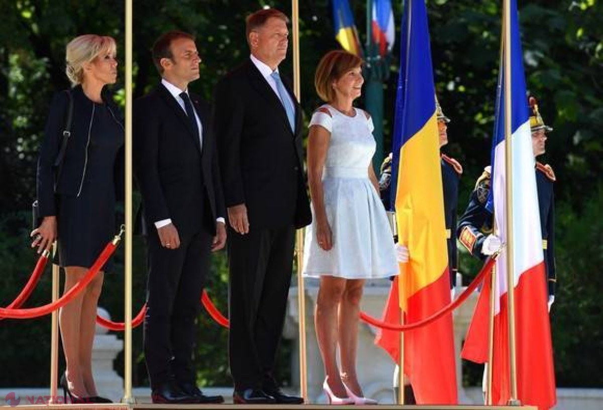 Brigitte Macron a fost foarte frumoasă la București