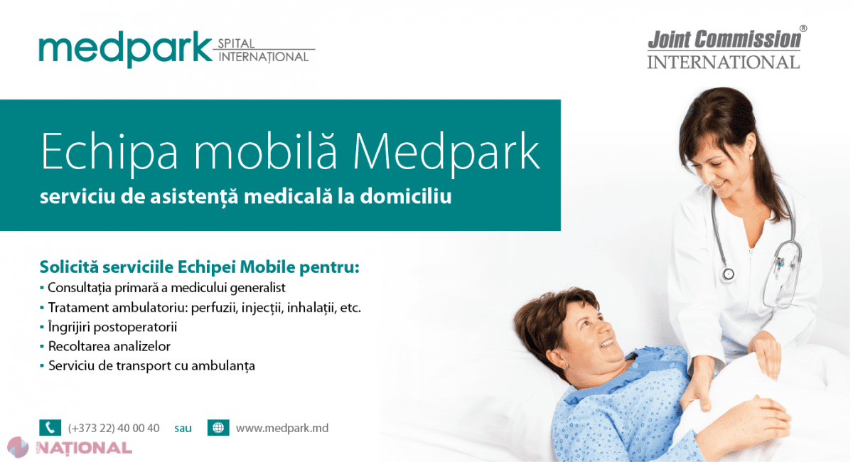 Medpark LANSEAZĂ „Echipa Mobilă” - serviciu de asistență medicală la domiciliu