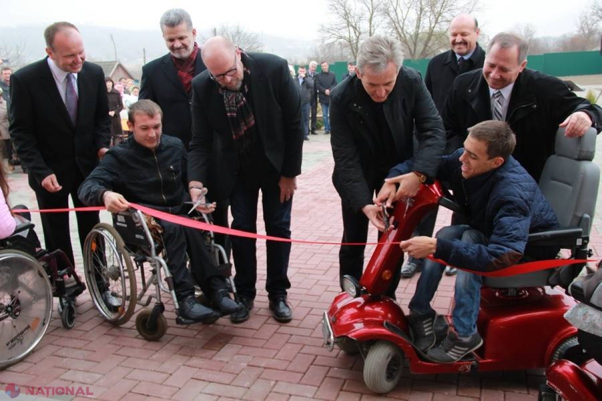 O nouă CASĂ pentru câţiva copii orfani şi cu dizabilităţi din R. Moldova