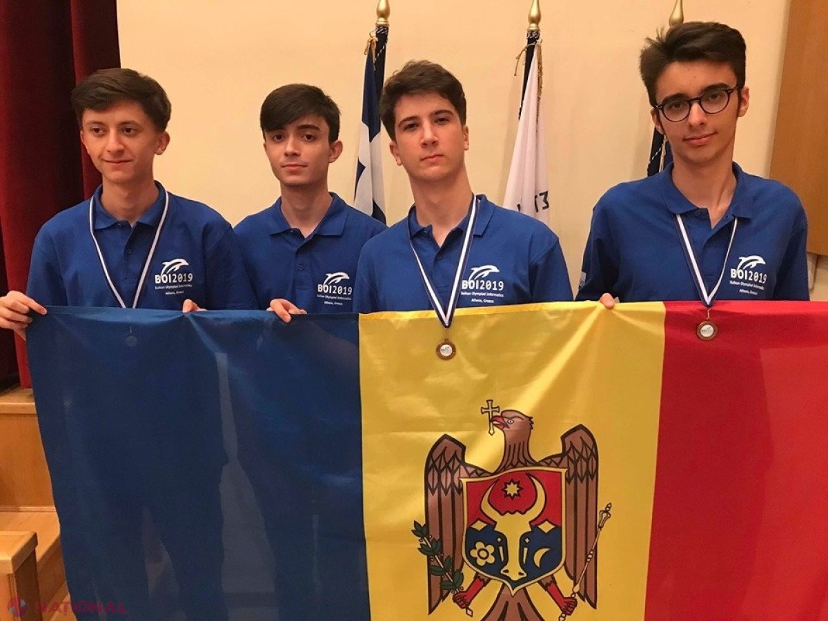 Trei MEDALII pentru R. Moldova la Olimpiada Balcanică de Informatică