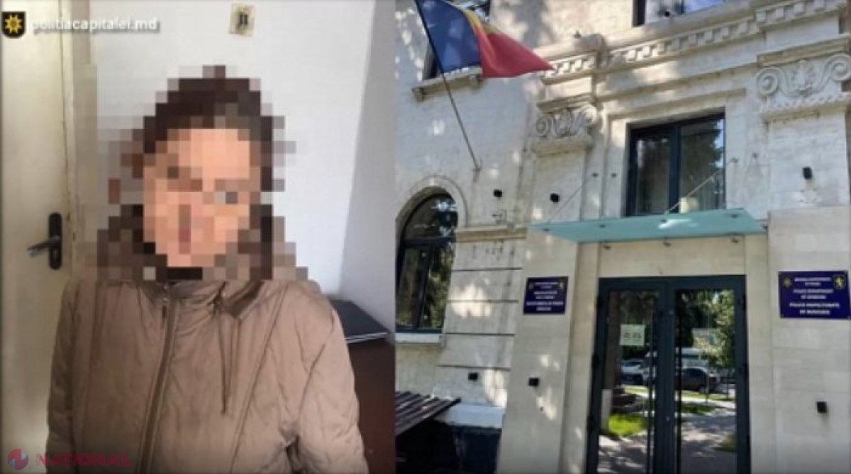 VIDEO // O femeie condamnată la 18 ani de închisoare pentru traficarea unor minore încă acum 10 ani, găsită în Chișinău
