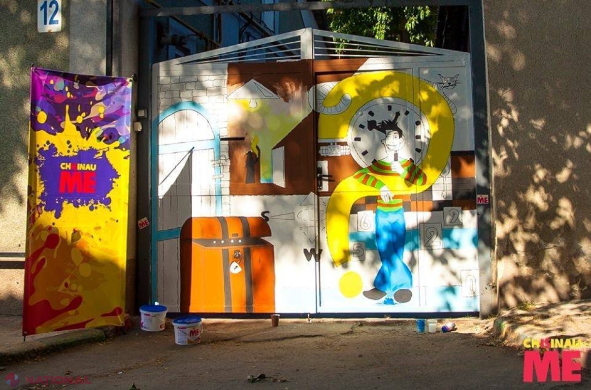 INGENIOZITATE // Un nou obiect artistic va COLORA Chișinăul