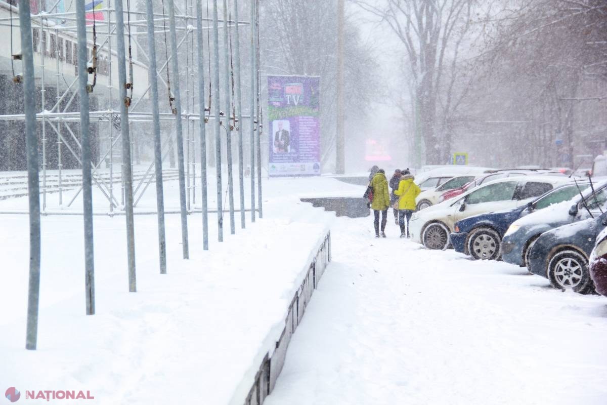 În săptămâna care a început, NU va mai ninge în R. Moldova. Meteorologii au schimbat prognozele