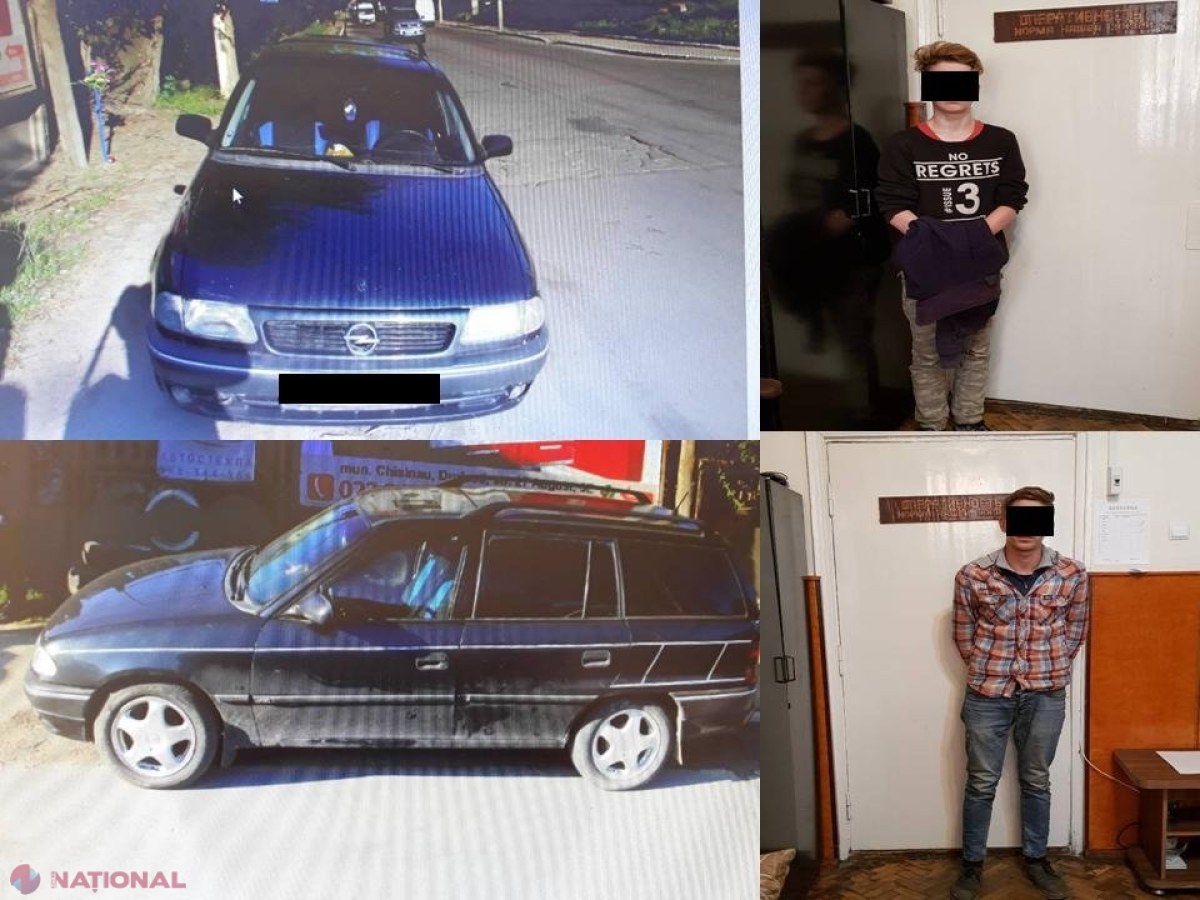 FOTO // Cine a FURAT mașina parcată la Durlești: De data aceasta NU vor scăpa