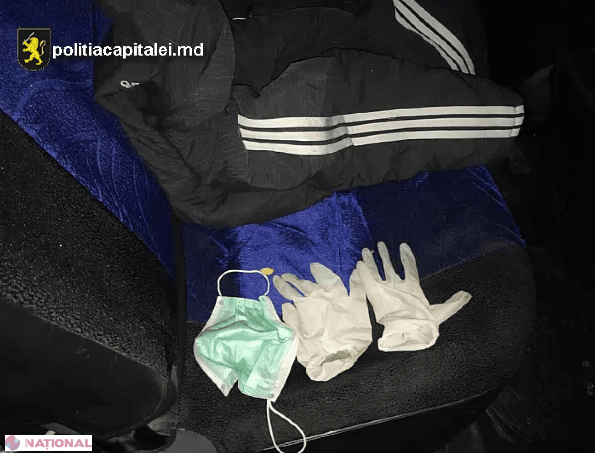 Poliția a oprit o „Dacie” în sectorul Buiucani și... STUPOARE: Indivizii din mașină purtau măști