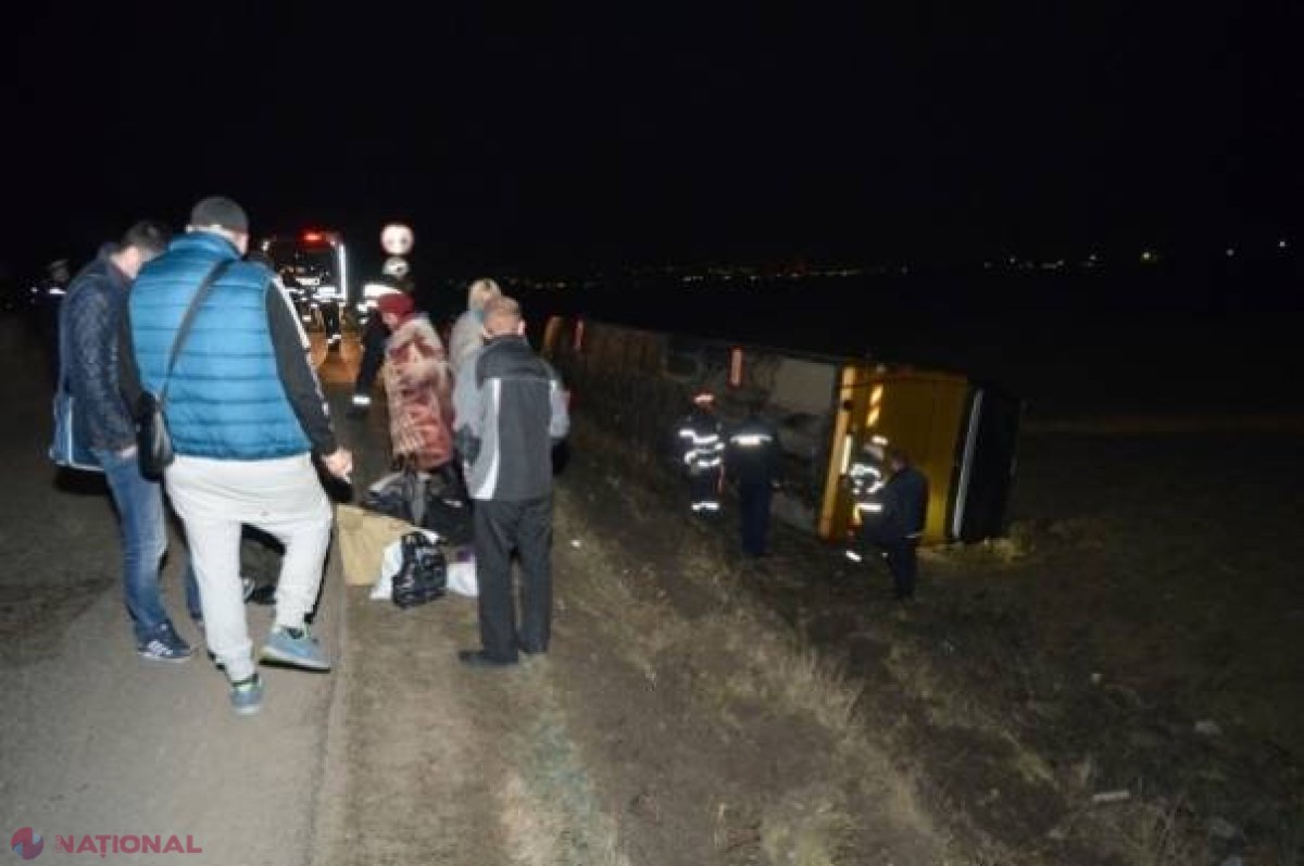 Accident GRAV în România cu implicarea unui autobuz de rută din Chișinău