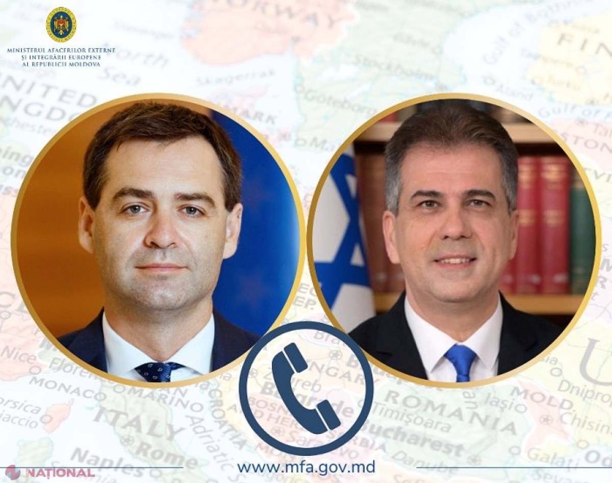Vicepremierul Nicu Popescu, discuție cu ministrul de Externe al Israelului: „R. Moldova face un apel clar și ferm pentru eliberarea imediată și necondiționată a tuturor ostaticilor luați de către Hamas”. Care este soarta moldovenilor blocați în Gaza