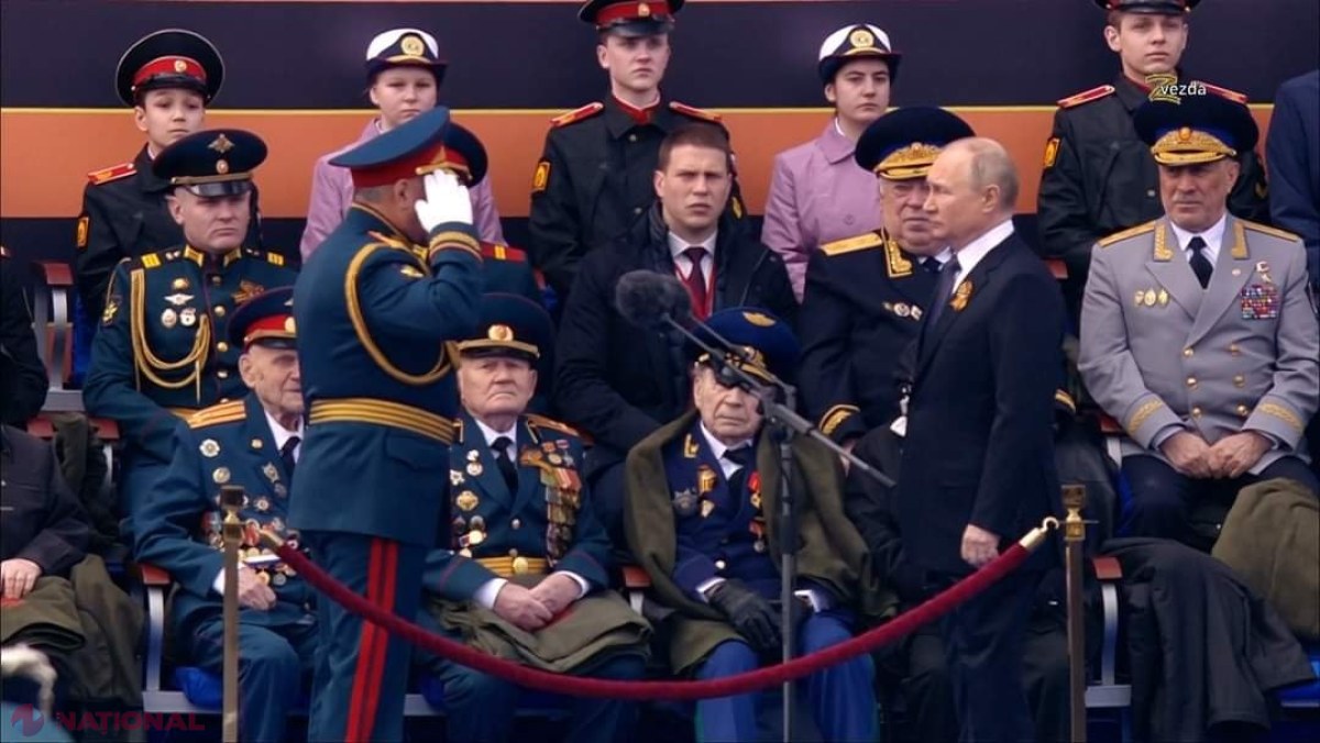 Reacţii la discursul lui Vladimir Putin: De Ziua Victoriei, Putin pierde războiul din Ucraina;  Un bătrân,  nebun în autoizolarea lui 