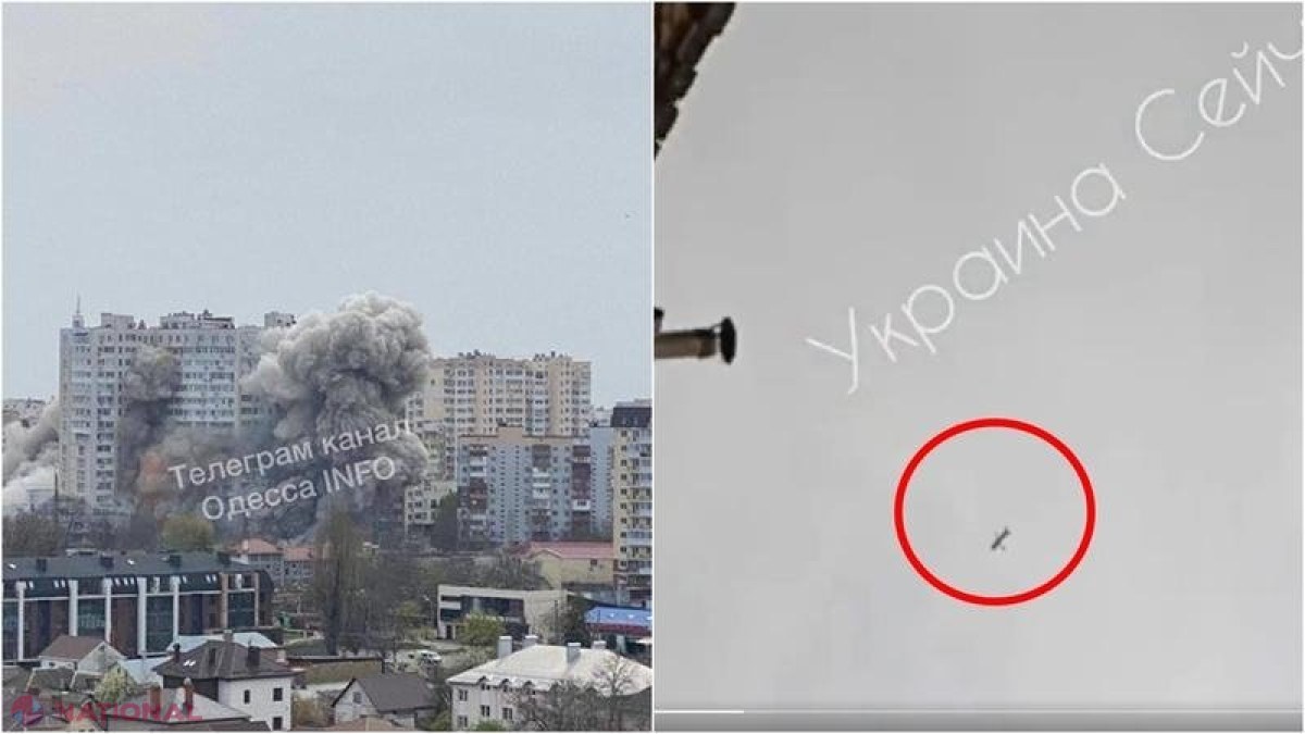 VIDEO // Cinism cras din partea RUȘILOR de 9 mai. Aceștia au lovit Odesa noaptea aceasta cu RACHETE de tip sovietic. Mai multe clădiri au fost distruse, iar o persoană a fost UCISĂ de tirul armatei rusești