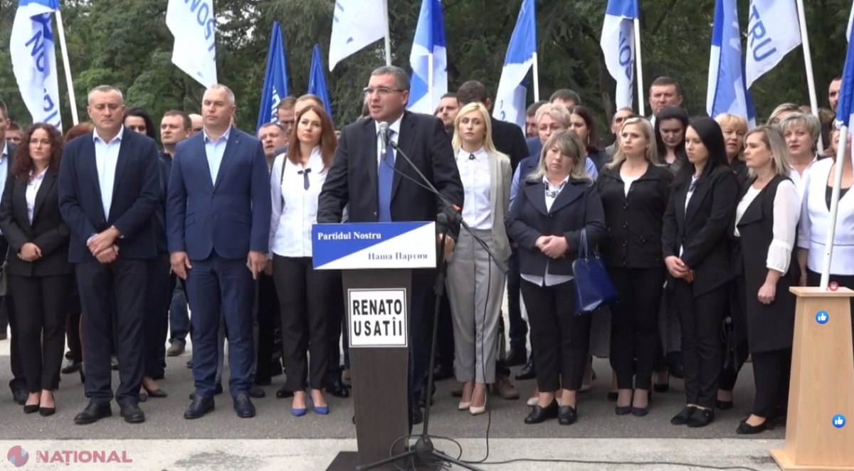 VIDEO // Renato Usatîi, candidatul „Partidului Nostru” la Primăria municipiului Bălți: „Voi fi slujitorul poporului”