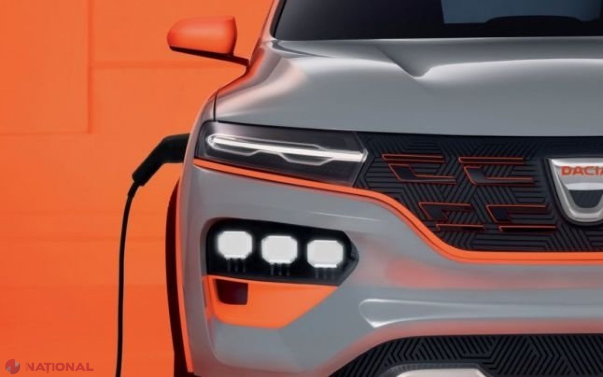 FOTO // Cum arată Dacia Spring, primul MODEL ELECTRIC al constructorului de la Mioveni
