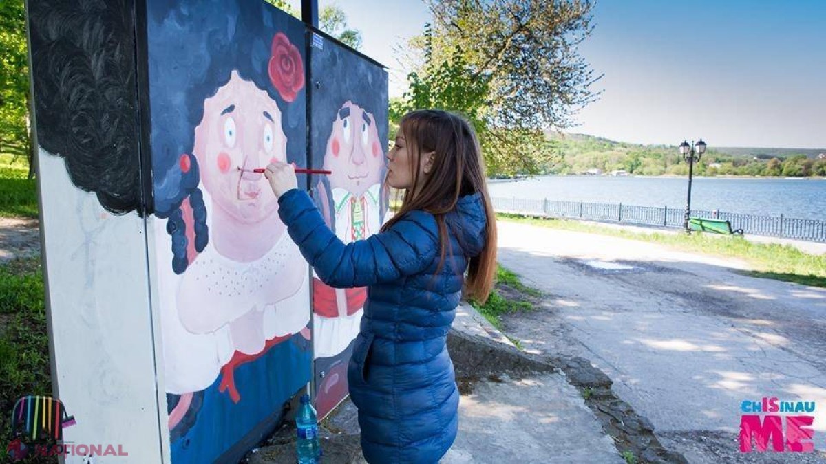 FOTO // Un NOU personaj i s-a alăturat lui Guguță într-un parc din Chișinău