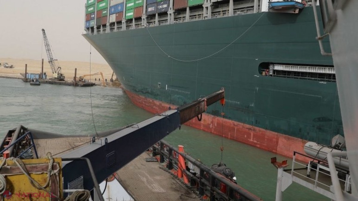 Canalul Suez, DEBLOCAT: Nava care a dat peste cap traficul a fost readusă pe linia de plutire
