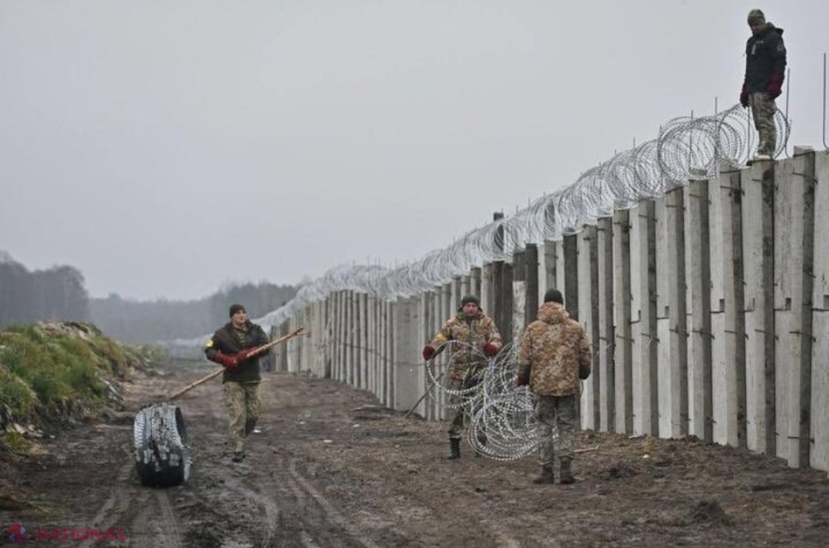 Belarus va plăti foarte scump alianța cu Putin. Ucraina construiește un zid de beton, cu sârmă ghimpată și tranșee, la granită cu Belarusul. ”Asta nu e totul”
