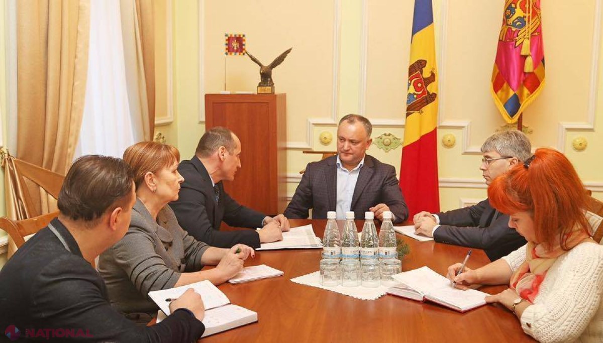 Dodon a stabilit subiectul care va fi discutat la prima ședință a Consiliului Suprem de Securitate