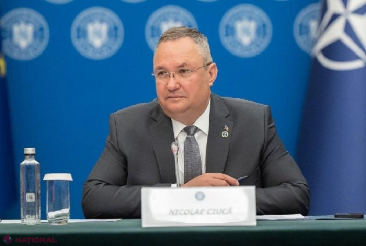 Premierul Nicolae Ciucă: Nu există niciun fel de temere ca România să nu aibă gazul necesar pentru iarna 2022-2023