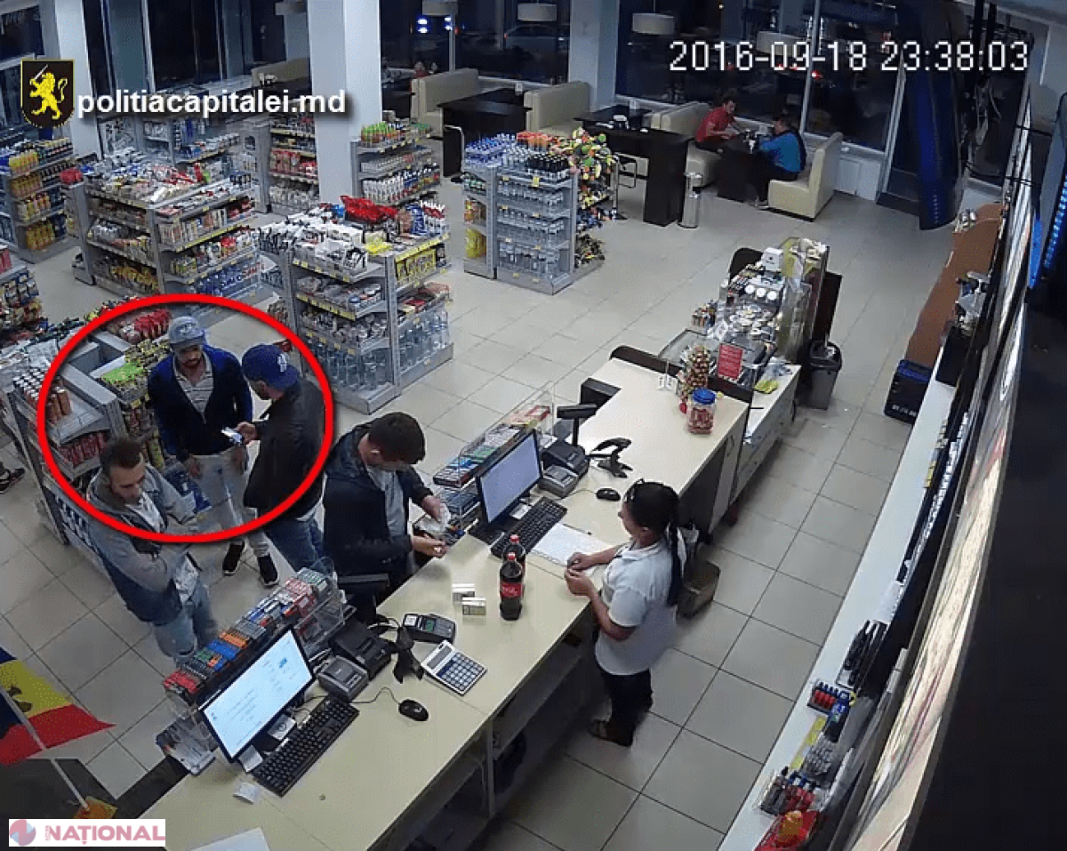 Ce-au făcut trei tineri într-o stație de alimentare cu petrol din capitală: Acum sunt CĂUTAȚI de poliție