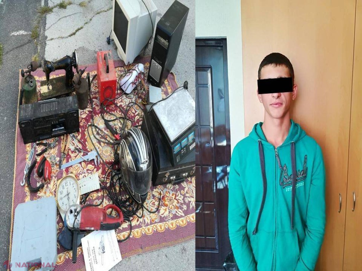 Venea de la Băcioi și fura din apartamentele din Chișinău: Prejudicii de zeci de mii de lei