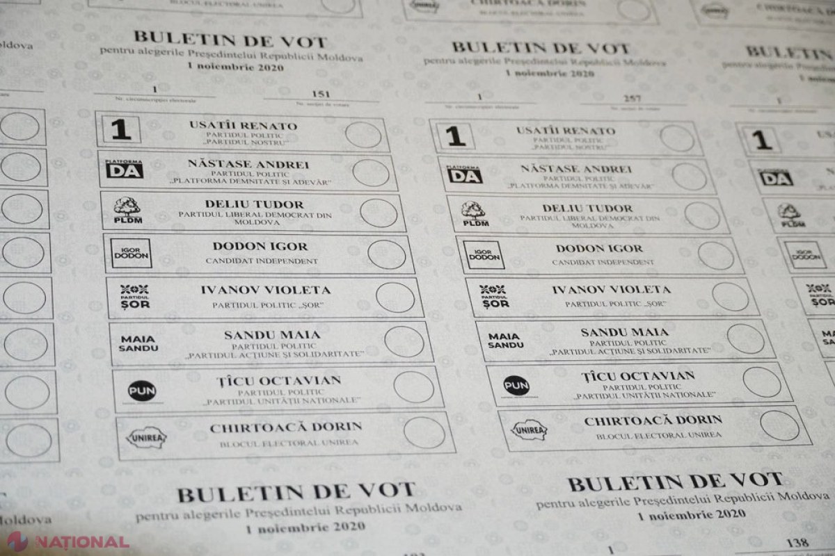În buletinele de VOT din R. Moldova ar putea fi introdusă opţiunea 