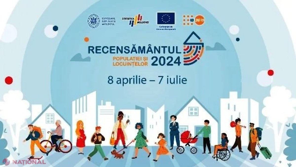 INFOGRAFIC // Tot ce trebuie să știți despre RECENSĂMÂNTUL populației și al locuințelor, care începe săptămâna viitoare în R. Moldova