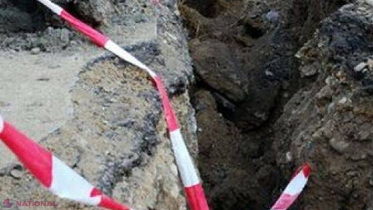 Tragedie în Chișinău. Un tânăr a fost îngropat de viu sub un mal de pământ