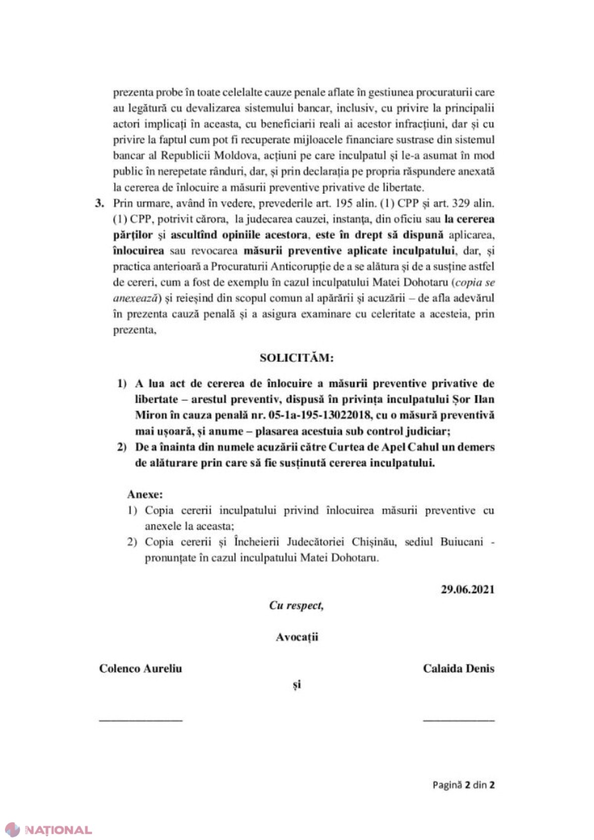DOC // Șor cere să-i fie ANULAT mandatul de arest pe 7 iulie, pentru ca pe 8 iulie să se întâlnească cu alegătorii săi: „Pe 8 iulie, la ora 8:00, o să mă prezint la Procuratură pentru a depune depoziții, după care o să merg la alegători”