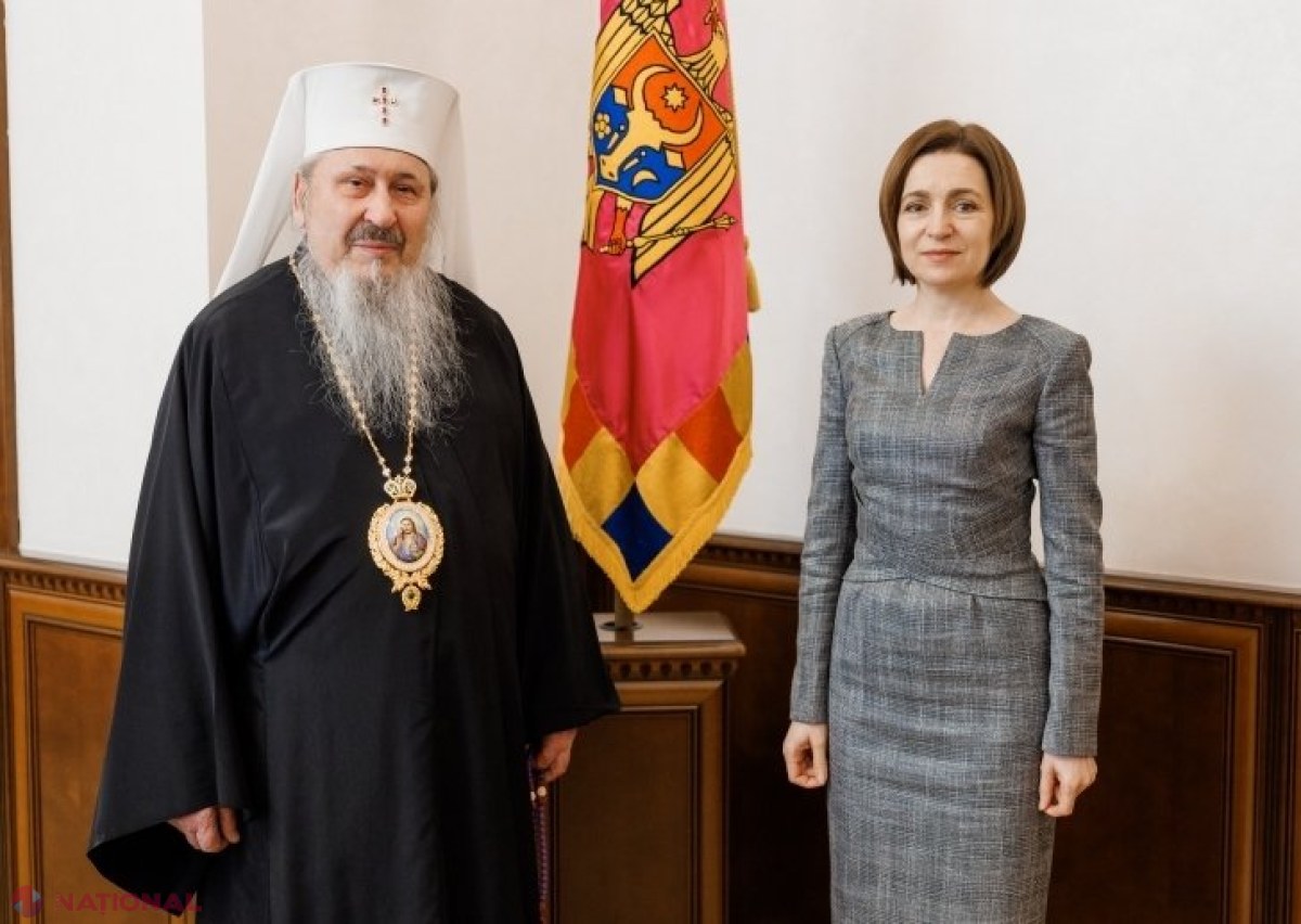 Maia Sandu, întâlniri cu cei doi mitropoliți, în ajunul Paștelui: „În aceste zile de sărbătoare, să ne rugăm cu toții pentru pace, înțelepciune și puterea de a rămâne solidari”