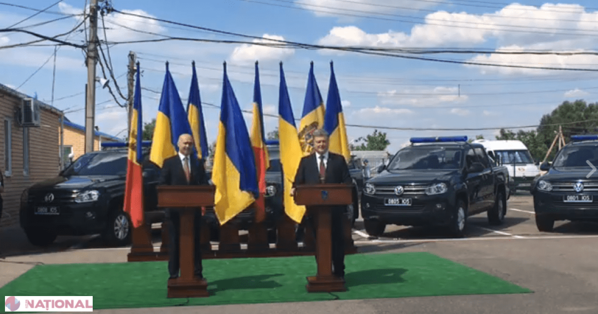 VIDEO // Punctul de control COMUN Cuciurgan-Pervomaisc a fost INAUGURAT. Ce au declarat premierul Filip și președintele Poroșenko